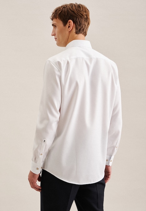 Herren Business Hemd - Uni