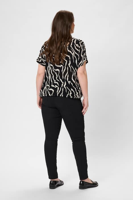 Kurzarm-Bluse Loose fit