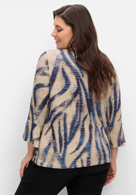 Shirt 3/4-Arm Sonstiges Muster