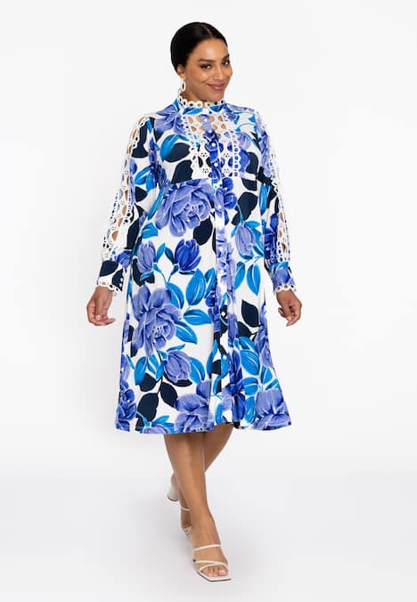 Kleid mit Blumenmuster