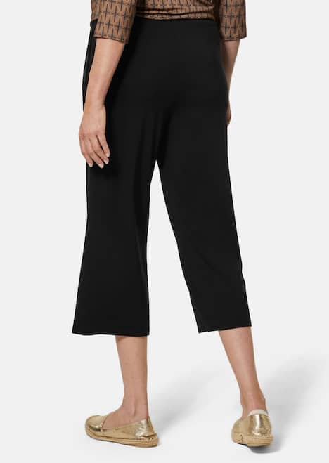Aantrekkelijke gedessineerde, soepelvallende broek VERA