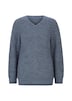Strickpullover mit V-Ausschnitt