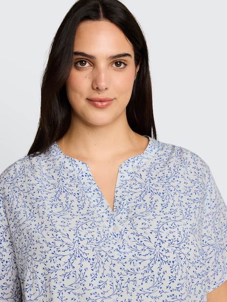 Bluse mit Muster