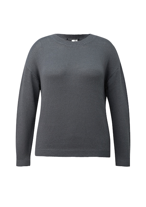 Pullover mit überschnittener Schulter