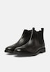 Chelsea Boots aus Leder mit elastischem Einsatz