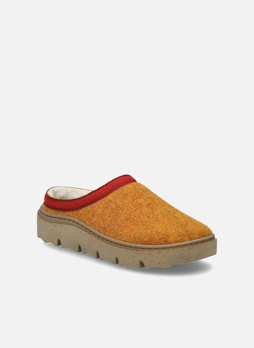Damen Hausschuh Carmaux 06, orange-kombi