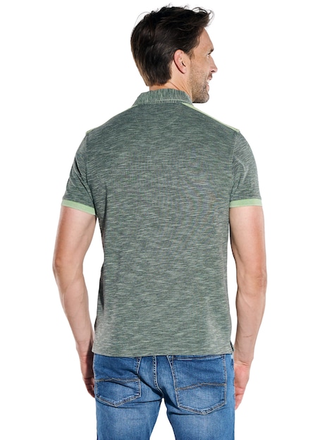 Herren Poloshirt , Hellgruen