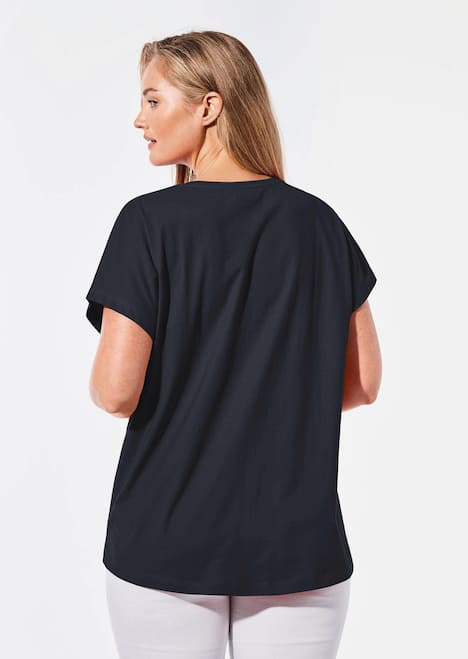 Shirt mit Rundhalsausschnitt