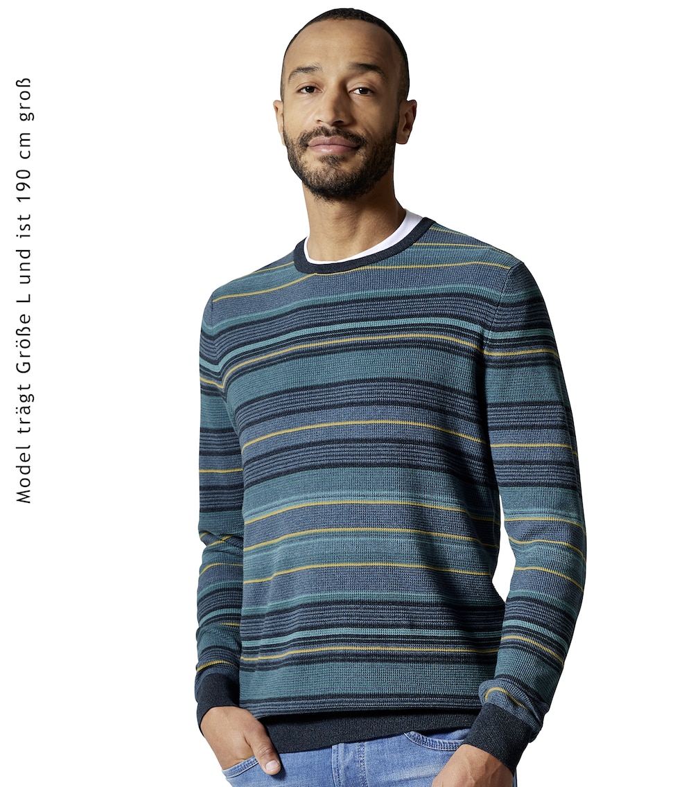 Pullover gestreift