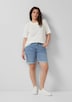Bermuda-Jeans / Slim Fit / Mid Rise