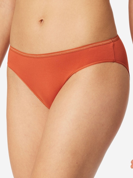 Schiesser Damen Tai-Slip Modal Essentials 2-Pack terracotta,creme