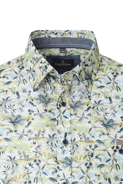 Freizeithemd Kurzarm Print Casual Fit