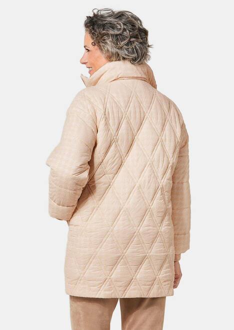 GOLDNER Gewatteerd jasje Gewatteerd jack met mooie flockprint