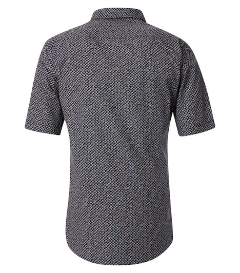 Freizeithemd Kurzarm Print Casual Fit