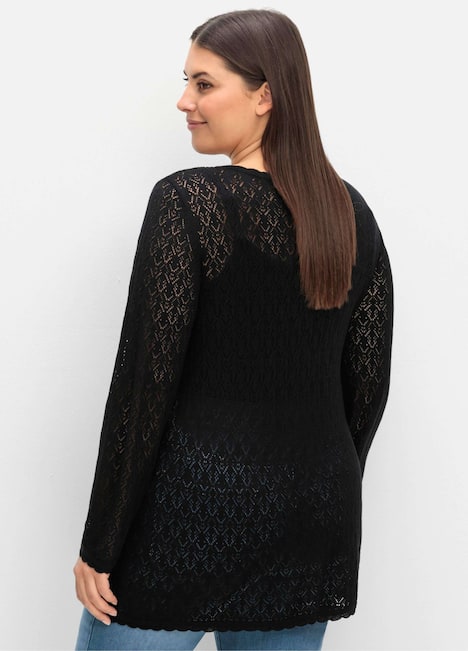 V-Ausschnitt-Pullover