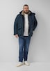 Wasserabweisender Parka mit abnehmbarer Kapuze und Fake-Fur-Futter