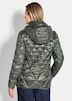 Steppjacke mit Rautenmuster