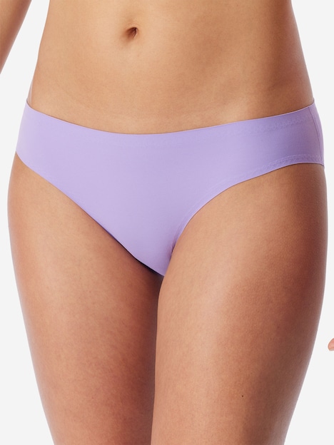 Schiesser Damen Slip Invisible Soft 2-Pack zartlila,zartlila
