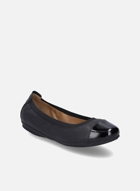 Damen Ballerina Pippa 07, schwarz