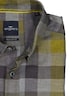 engbers Herren Langarm-Hemd kariert , Safrangelb