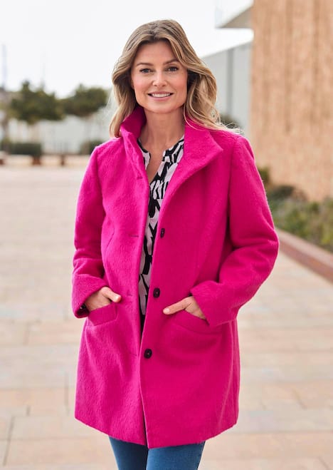 Stepp-Winterjacke mit Kapuze