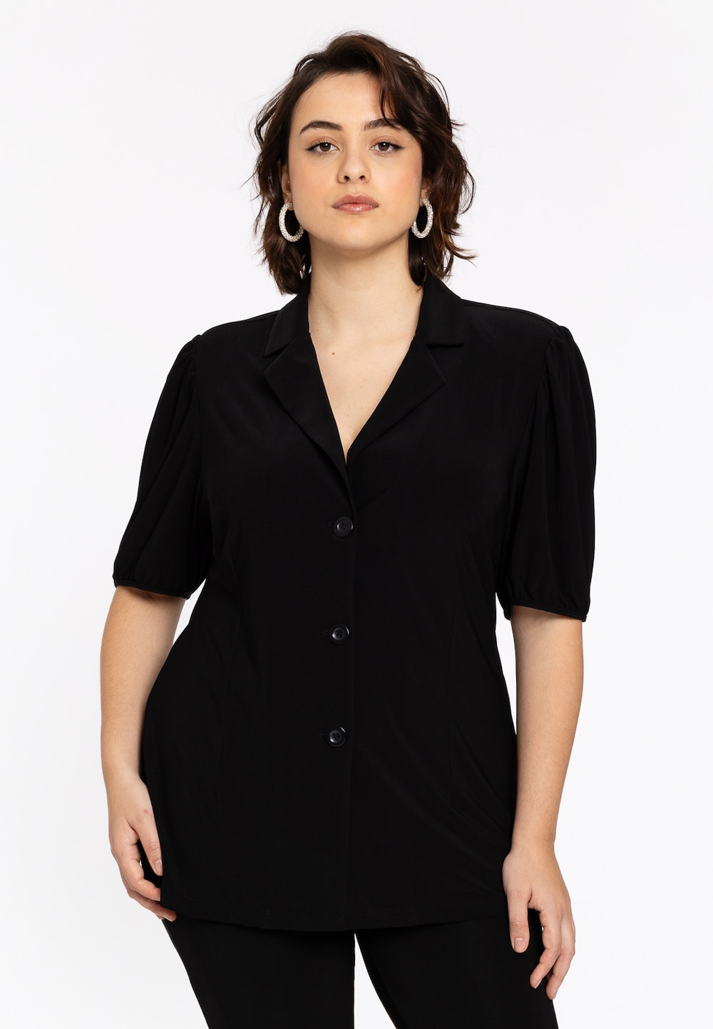 Blazer mit Puffärmeln