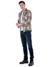 Herren Karohemd , Braun
