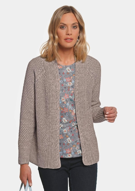 Zeitlose Strickjacke in Grobstrick