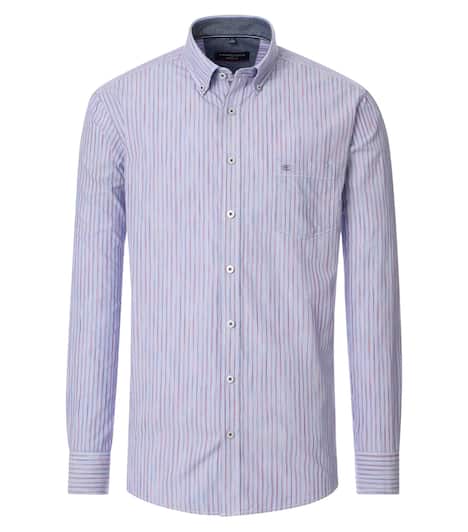 Freizeithemd gestreift Casual Fit
