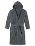 Schiesser Herren Bademantel Essentials