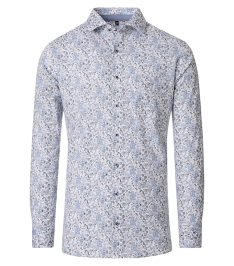 Businesshemd Print Modern Fit