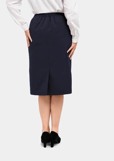 GOLDNER Rok Kreukvrije rok met elastische tailleband