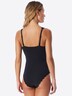 Schiesser Damen Body Unique Cotton schwarz