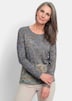 Jerseyshirt mit Paisley-Druck