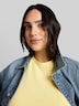 Loose Fit Strickpullover mit Kaschmir-Anteil