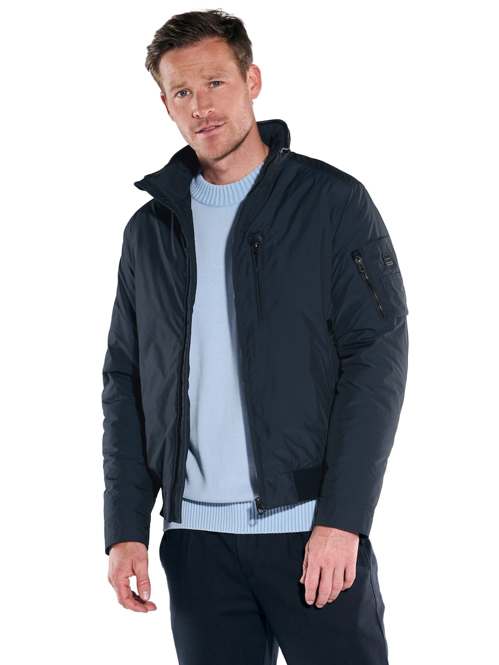 Jacke dezent glänzend