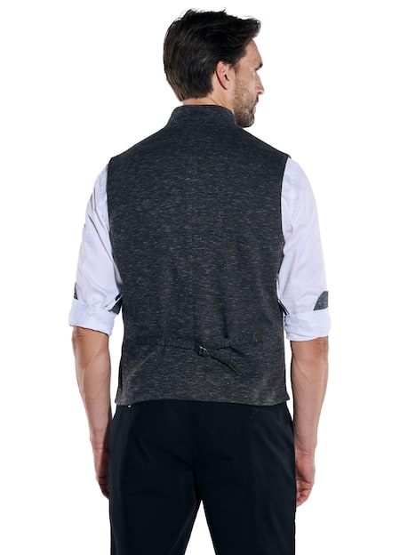 engbers Herren Sakko-Weste mit Zipper , Saphirblau