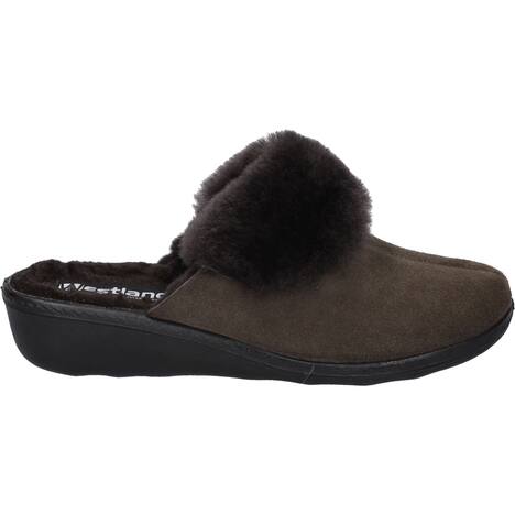 Damen Hausschuh Avignon 306, mocca