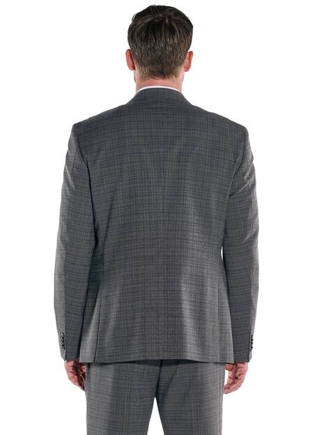 engbers Herren Anzug-Sakko gemustert , Anthrazit