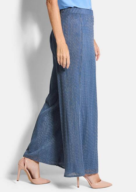 Schlupfhose mit Glanzeffekt