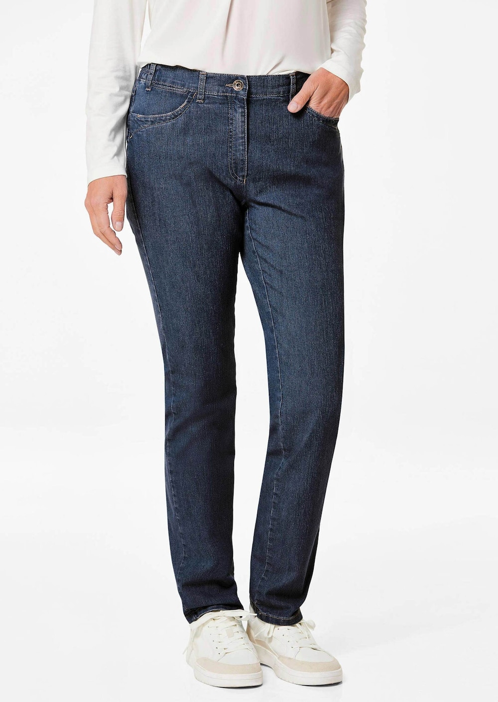 Edel geschmückte Jeanshose Carla
