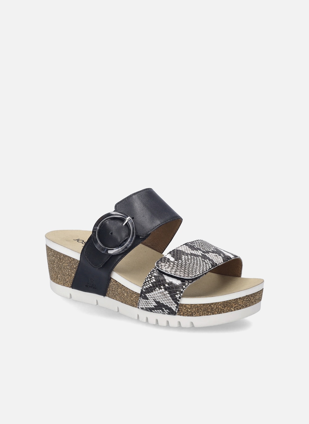 Damen Sandale Quinn 14, schwarz-kombi