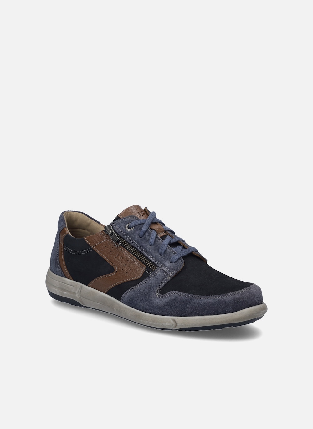 Herren Halbschuh Enrico 20, indigo-kombi
