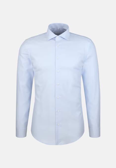 Herren Business Hemd - Fischgrat