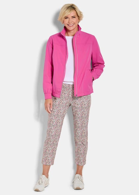 Moderne Freizeitjacke mit Reißverschluss
