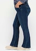Bootcut-Jeans Bootcut-Jeans mit schmalem Bein und bequemer Taille Fester Bund Uni