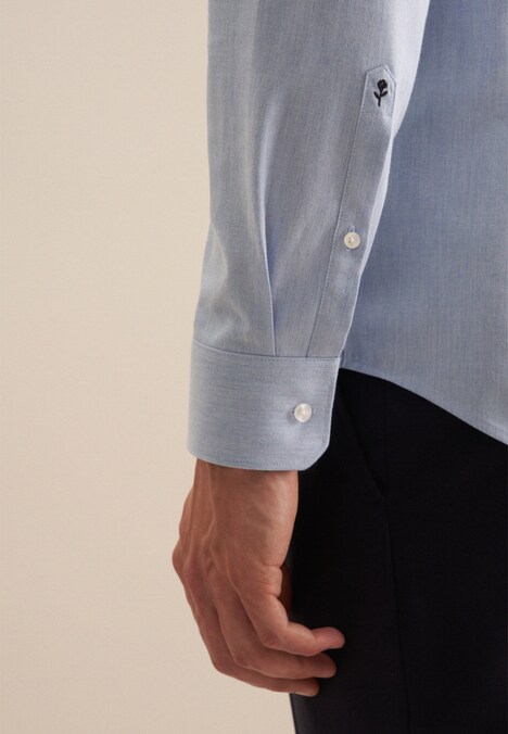 Herren Flanellhemd - Uni