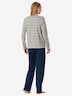 Schiesser Damen Schlafanzug Casual Essentials seasalt