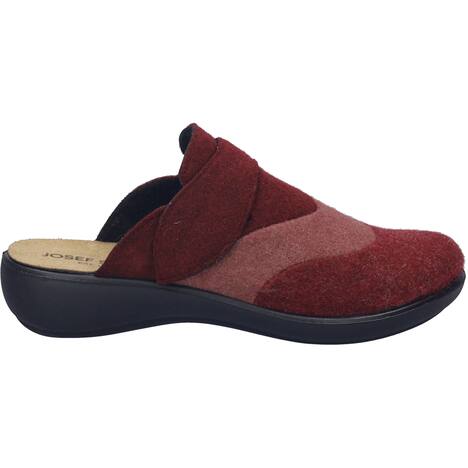 Damen Hausschuh Korsika 308, bordeaux-multi