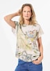 Blusenshirt mit floralem Dessin